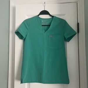 Figs top xxs surgical green